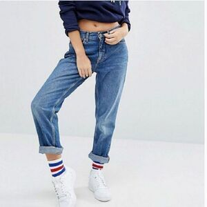 Tommy Hilfiger New Vintage Boyfriend Denim Jeans 14 Y2K 2000s